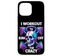 Glitch Skull Kettlebell I Workout To Burn Off The Crazy Case for iPhone 13 Pro Max