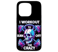 Glitch Skull Kettlebell I Workout To Burn Off The Crazy Case for iPhone 15 Pro