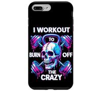 Glitch Skull Kettlebell I Workout To Burn Off The Crazy Case for iPhone 7 Plus/8 Plus