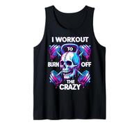 Glitch Skull Kettlebell I Workout to Burn Off The Crazy Tank Top