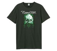Glitched Skull T-Shirt cypress hill Charcoal M