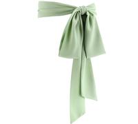Glitopper Women's Chiffon Sash Belt Dress Sash Waist Bridal Wedding Belt 3'' Wide Sage 3 x 98 inches / 7.5 x 250 cm