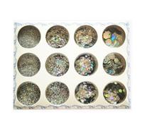 Glitter-12 Colors Festival Holographic Cosmetic Powder for Face, Body, Eye, Hair, Nail and DIY Art,Friendly Cosmetic(Laser Silver)