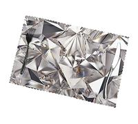 Glitter Abstract Diamond Crystal Pattern Placemats Set Of 6 Home Dining Gifts Non-Slip Table Mats Heat Resistant Table Placemats 45x30 Cm