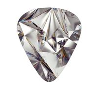 Glitter Abstract Diamond Crystal Pattern Print Guitar Pick for Men Women Triangle Instrument Accessories Plectrums(12pcs One sided)
