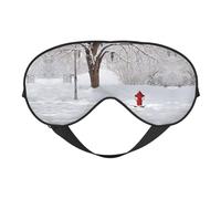 Glitter Abstract Diamond Crystal Pattern Print Sleep Mask Silk Eye Cover Soft Satin Blindfold Elastic Strap Night Eyeshade Travel Nap for Women Men