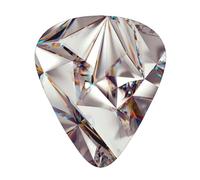 Glitter Abstract Diamond Crystal Pattern Printed,12 Pcs Guitar Pick,3 Different Thickness Plectrums for Acoustic Guitar Bass Ukulele (0.46mm 0.96mm 0.71mm)