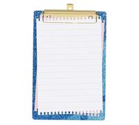 Glitter Acrylic Clipboard with High Capacity Design - Student Supplies Meeting Minutes Board | Doctor Nurse Writing Pad File Folder | Not Easily Bent 14.4x9.8x1.2cm 580g