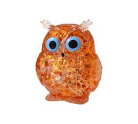 Glitter Animal Squeeze Toy Stress Relief Cat Paw Rabbit Bear Octopus Capybara Strawberry Squishys Sensory Toy Decompression Clear Stress Ball Fidget Toys for Children Adults, Office Desk Toys S (ran