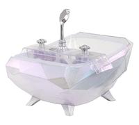 Glitter Babyz MGA Entertainment 574880EUC Fizzy Bathtub with Colour Changing