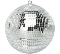 Mirror Disco Ball Silver Hanging Glitter Ball For DJ Dance Party Parties - 200mm