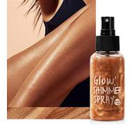 Glitter Body Makeup Liquid Cream, Shimmering Body Oil, Shimmering Body Lotion, Hair and Body Glitter Makeup, Moisturizing Body Highlighter, Instant Result, Shiny, Radiant-04