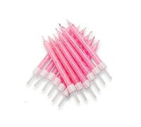 Glitter Candles Pink with Holders