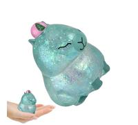 Glitter Capybara | Sensory Animal Squeeze Toy for Stress Relief | Adorable Emotion Release Artifact | for Kids Adults Home Office Travel Plane Car Birthday Party Favors Classroom Prizes