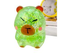 Glitter Capybara Sensory Toy, Squeeze Capybara Fidget, Animals Squishy Soft Squeeze Fidget Toys, Decompress Toy, For Kids Teens Students Workers Home School Office Party Favors Classroom Prizes