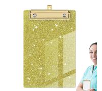 Glitter Clipboard, Kids Clip, Cute Clipboard, Glitter Memory Clipboard, Colourful Clipboard, Letter Size Lightweight Portable Chic Low Profile Glitter