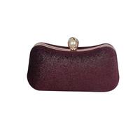 Glitter Clutch Sparkly Sequins Handbag Shoulder Bridal Wedding Purse Elegant Crossbody Velvet Evening for Women(1)