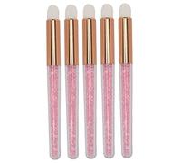 Glitter Crystal Lip Brush Premium Fiber Wool Round Head Easy to Use for Makeup