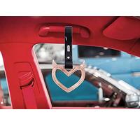 Glitter Devil Demon Heart Bronze JDM TSURIKAWA Ring Subway Train Bus Handle Strap Charm Drift