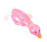 Glitter Duck Squeeze Toy Cute Duck squeeze 17x5.6x4.2cm Thermoplastic Rubber Cute Ducks squeezes Sugar Stress Ball Moldable Slow Rise Squeezes Dough For Adults For