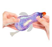 Glitter Duck Squeeze Toy, Duck Sugar Stress Ball Squishy Toys, Soft Novelty Glitter Ducks Squishy, Rebounding Sensory Stretchy Squeezes Toys Fidget Toy, Stress Relief Plaything & Kids Party Bag