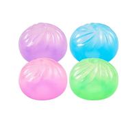 Glitter Dumpling - Soft Sensory Calming Game, Dumplings Sensory Squeeze Toy For Kids Adult Playing Collecting Christmas Stocking Stuffer Office Home Bedroom