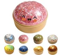 Glitter Dumpling Squeeze 2026 Toy Mystery Giant Dumplings Soft Dough Bun Bao Ball Stretchy Sensory Toy Stress Anxiety Relief Hand Fidgets For Kids Adults,Ee