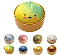 Glitter Dumpling Squeeze 2026 Toy Mystery Giant Dumplings Soft Dough Bun Bao Ball Stretchy Sensory Toy Stress Anxiety Relief Hand Fidgets For Kids Adults,Aa