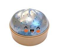 Glitter Dumpling - Squeeze Fidget | Shimmer Bun Fidget Toy - for Kids Teens Adults Travel Studying Working Home Office Classroom Car Ride