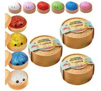 Glitter Dumpling Squishies,2026 New Dumpling Squishis Mystery Box,10 Colors Random DumplingSquishies Mystery Box,More Surprises,Colorful Dumplings Stress Balls Fidget Sensory Toy for Stress Relief
