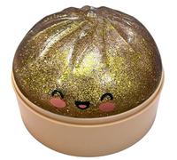 Glitter Dumpling Squishy, Squishy dumpling, Sensory Stress Ball Squeeze Toys, Soft Squeeze Decompression Dough Toy for Adult Boys Girls (F)