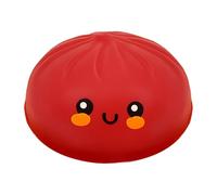 Glitter Dumpling Squishy Stress Relief Toy, Dumpling Sensory Squeeze Fidget Toy, Soft TPR Slow Rising Bao Bun Stress Ball, Cute Desk Toy for Kids Adults