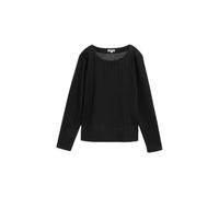Glitter Effect Long Sleeve T-shirt, Women Tom Tailor Gris 3XL