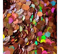 Glitter Elements - Holographic Beige - 4mm Hex - 5ml Pot