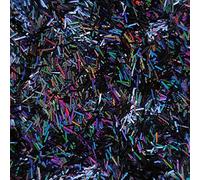 Glitter Elements - Holographic Black - 3mm Tinsel - 5ml Pot