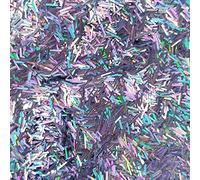 Glitter Elements - Holographic Silver - 3mm Tinsel - 5ml Pot