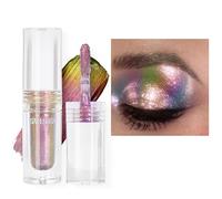 Glitter Eyeshadow,Chameleon Liquid Eyeshadow Stick,Metallic Shimmer Eye Shadow Pen,Different Colour In Different Angle,Highly Pigmented Waterproof Quick Drying Eye Make Up Set (06#)