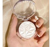 Glitter Eyeshadow & Highlighter Makeup Palette - Shimmer & Shine Powder Makeup with Long-Lasting Waterproof Formula - Highly Pigmented Eyeshadow for Women & Girls(Moonlight Silver)