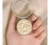 Glitter Eyeshadow & Highlighter Makeup Palette - Shimmer & Shine Powder Makeup with Long-Lasting Waterproof Formula - Highly Pigmented Eyeshadow for Women & Girls(Champagne Gold)