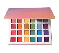 Glitter Eyeshadow Palette, 30 Color Waterproof Rainbow Eyeshadow Palette Highly Pigmented Mattes Glitter Shimmer Eye Shadow Makeup Set for Girls and Women