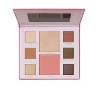 Glitter Eyeshadow Palette, Long-lasting Use, 1 Piece, Matte Brightening Shadow, Face Makeup Palette, Versatile Application, Suitable For Eyes And Face