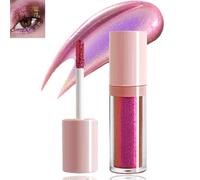 Glitter Eyeshadow Stick With Iridescent Shine - Liquid Metallic Duochrome Pigmented Makeup For Glamorous Eye Looks, Buildable Long Lasting Formula, Shimmering Highlighter, Holographic Sparkle
