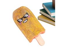 Glitter Fidget Pop Toy, Ice Cream Sensory Stress Squeezer, Pinching Venting Artifact for , for Kids Adults Studying Working Home Office Travel Commuting Long Trips Party Favors