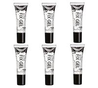 Glitter Fix Gel by Moon Glitter Set of 6 - Cosmetic Glitter Adhesive Primer for Face and Body. for All Glitters Including fine, Chunky, Holographic, Iridescent and bio