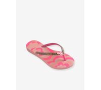 Glitter flip-flops rose