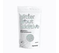Hemway Glitter Grout Additive | Ultrafine Flakes For Adding Sparkle To Old & New Kitchen & Bathroom Tiles | Enhance Your Indoor Grouting Projects With A Sparkly Effect | 100 G - Silver Holographic