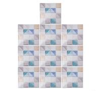 Glitter for mosaic Tiles Stickers 10pcs 10x10cm Self-Adhesive(MSC079)