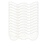 Glitter Freckles Face - 12Pcs 6.14x1.97in | Eye Catching Freckles Makeup Patch | Multi Style Glitter Freckle Temporary Beauty Sticker Set For Festival Party Cosplay Makeup Look And Daily Use