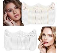 Glitter Freckles Face Tattoo 24pcs FaceGlitter Freckles FaceGlitter Makeup Speckles For Party Woman Glow Up Makeup Patches Festival Cute Glitter Makeup Accessories (Gold&Silver 24PCS)