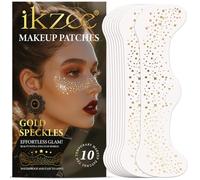 Glitter Freckles Tattoo - Sparkle Freckles with Gold Speckles Makeup Patches, Waterproof & Easy to Apply for Music Festivals, Parties & Beach Day Fun